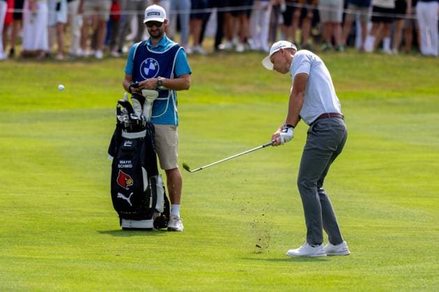 Matti Schmid (GER). xettx, Deutschland, Muenchen, 05.07.2025, Golf, BMW International Open, 2025, Round 3, DP World Tour, Golfclub Muenchen Eichenried