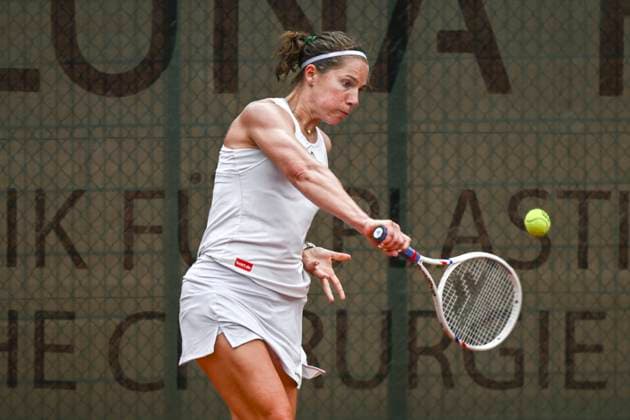 Jessie Aney USA* 05.07.2025 Tennis 1. Bundesliga Damen, TC Bredeney vs LTTC RW Berlin, Tennis Club Bredeney, Essen,