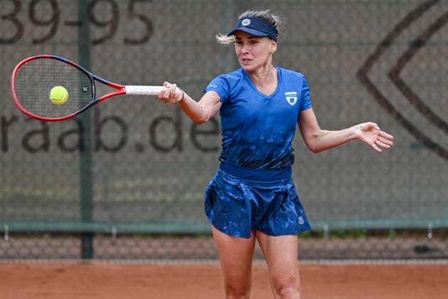 Irina Bara ROU 05.07.2025 Tennis 1. Bundesliga Damen, TC Bredeney vs LTTC RW Berlin, Tennis Club Bredeney, Essen,