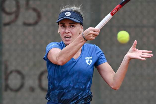 Irina Bara ROU 05.07.2025 Tennis 1. Bundesliga Damen, TC Bredeney vs LTTC RW Berlin, Tennis Club Bredeney, Essen,