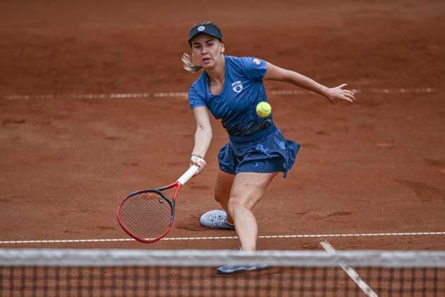 Irina Bara ROU 05.07.2025 Tennis 1. Bundesliga Damen, TC Bredeney vs LTTC RW Berlin, Tennis Club Bredeney, Essen,