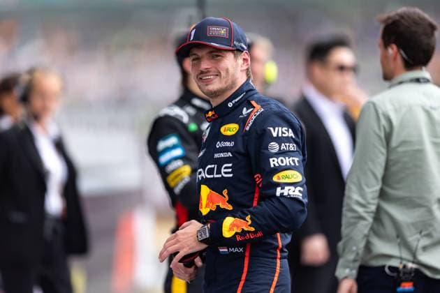 F1 - BRITISH GRAND PRIX 2025 VERSTAPPEN Max (ned), Red Bull Racing RB21, portrait during the Formula 1 Qatar Airways British Grand Prix 2025, 12th round of the 2025 FIA Formula One World Championship, WM, Weltmeisterschaft from July 4 to 6, 2025 on the Silverstone Circuit, in Silverstone, United Kingdom - SilverstoneUnited Kingdom  Copyright: xDPPIx