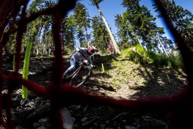 Whoop Downhill Worldcup La Thuile WALKER Matt TREK FACTORY RACING DHat Whoop Downhill Worldcup La Thuile, 05.07.2025,in La Thuile,ITA Foto: Sebastian Sternemann