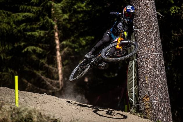 Whoop Downhill Worldcup La Thuile GOLDSTONE Jackson * SANTA CRUZ SYNDICATEat Whoop Downhill Worldcup La Thuile, 05.07.2025,in La Thuile,ITA Foto: Sebastian Sternemann