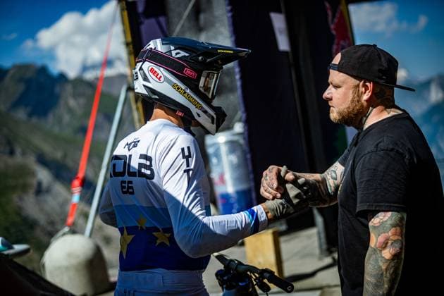 Whoop Downhill Worldcup La Thuile KOLB Andreas YT MOBat Whoop Downhill Worldcup La Thuile, 05.07.2025,in La Thuile,ITA Foto: Sebastian Sternemann