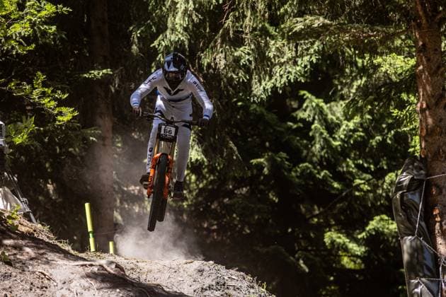 Whoop Downhill Worldcup La Thuile KOLB Andreas YT MOBat Whoop Downhill Worldcup La Thuile, 05.07.2025,in La Thuile,ITA Foto: Sebastian Sternemann