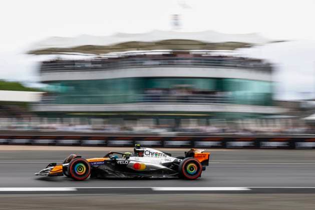 Silverstone, : F1 British Grand Prix 2025 on July, 5, 2025, (Photo by Juergen Tap), No. 4 Lando Norris (GBR), McLaren MCL39, Mercedes Silverstone GBR