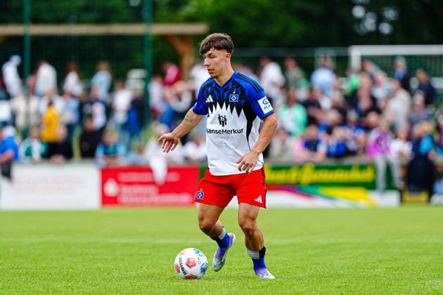 Moritz Reimers (Hamburger SV, 46) GER, TSV Elstorf vs. Hamburger SV, Fussball, Testspiel, Saison 2025 2026, 05.07.2025 GER, TSV Elstorf vs. Hamburger SV, Fussball, Testspiel, Saison 2025 2026, 05.07.2025 Elstorf *** Moritz Reimers Hamburger SV, 46 GER, TSV Elstorf vs Hamburger SV, Football, Test match, 2025 2026 season, 05 07 2025 GER, TSV Elstorf vs Hamburger SV, Football, Test match, 2025 2026 season, 05 07 2025 Elstorf Copyright: xEibner-Pressefoto MarcelxvonxFehrnx EP_MFN