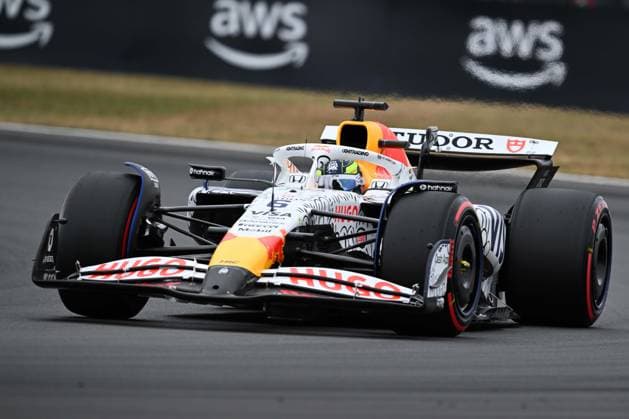 Ahead of F1 Grand Prix of Great Britain NORTHAMPTON, UNITED KINGDOM - JULY 5: Isack Hadjar of Racing Bulls competes during practice tour ahead of the F1 Grand Prix of Great Britain at Silverstone Circuit on in Northampton, United Kingdom on July 5, 2025. Rasid Necati Aslim Anadolu Northampton United Kingdom. Editorial use only. Please get in touch for any other usage.  Copyright: x2025xAnadoluxRasidxNecatixAslimx