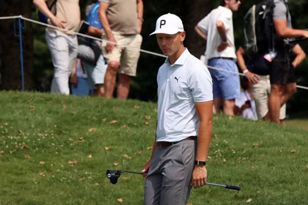 BMW International Open, Eichenried, 05.07.2025 Golf, BMW International Open, Eichenried, 05.07.2025, Tag 3 Bild: Matti, Schmid (GER) schaut in die Kamera Copyright: xBEAUTIFULxSPORTS NilsxKoepkex