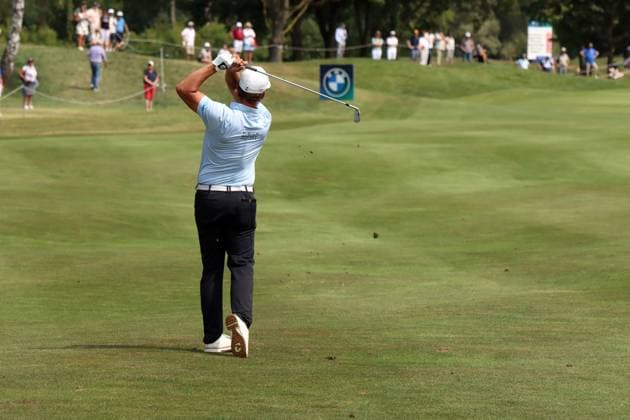 BMW International Open, Eichenried, 05.07.2025 Golf, BMW International Open, Eichenried, 05.07.2025, Tag 3 Bild: Joost, Luiten (NED) mit Schlag Copyright: xBEAUTIFULxSPORTS NilsxKoepkex