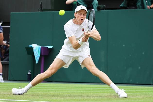 TENNIS - Wimbledon 2025 LONDON,ENGLAND,05.JUL.25 - TENNIS - ATP, Tennis Herren World Tour, Wimbledon, Grand Slam. Image shows Jannik Sinner (ITA).  GEPAxpictures xAlanxGrieves