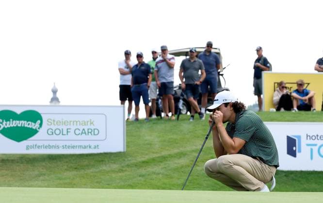 GOLF - Interwetten Open HAUS,AUSTRIA,06.JUL.25 - GOLF - Interwetten Open, HotelPlanner Tour, Golfclub Schladming. Image shows Maximilian Steinlechner (AUT).  GEPAxpictures xHansxOberlaender