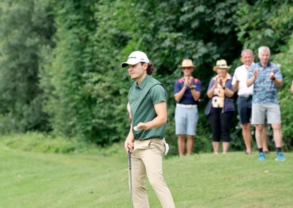 GOLF - Interwetten Open HAUS,AUSTRIA,06.JUL.25 - GOLF - Interwetten Open, HotelPlanner Tour, Golfclub Schladming. Image shows Maximilian Steinlechner (AUT).  GEPAxpictures xHansxOberlaender