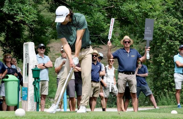 GOLF - Interwetten Open HAUS,AUSTRIA,06.JUL.25 - GOLF - Interwetten Open, HotelPlanner Tour, Golfclub Schladming. Image shows Maximilian Steinlechner (AUT).  GEPAxpictures xHansxOberlaender