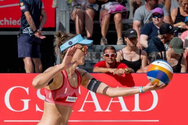 RECORD DATE NOT STATED Beach Pro Tour - Elite 16 Gstaad, 06.07.2025 Tanja Hueberli ( SUI ); Beach Pro Tour - Elite 16 Gstaad am 06.07.2025 Copyright: xBEAUTIFULxSPORTS PeterxWeberx