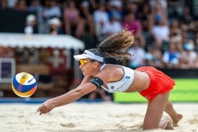 RECORD DATE NOT STATED Beach Pro Tour - Elite 16 Gstaad, 06.07.2025 Zoe Verge-Depre ( SUI ); Beach Pro Tour - Elite 16 Gstaad am 06.07.2025 Copyright: xBEAUTIFULxSPORTS PeterxWeberx