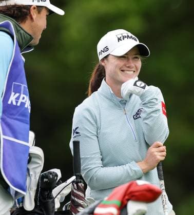 KPMG Women s Irish Open 2025, Carton House, Maynooth 6 7 2025 Leona Maguire Leona Maguire 6 7 2025  Copyright: x INPHO LaszloxGeczox 0N8A6593