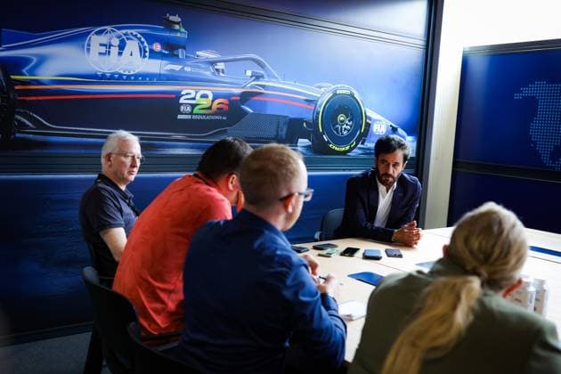 F1 - BRITISH GRAND PRIX 2025 BEN SULAYEM Mohammed (uae), President of the FIA, portrait during the Formula 1 Qatar Airways British Grand Prix 2025, 12th round of the 2025 FIA Formula One World Championship, WM, Weltmeisterschaft from July 4 to 6, 2025 on the Silverstone Circuit, in Silverstone, United Kingdom - SilverstoneUnited Kingdom  Copyright: xFLORENTxGOODENx