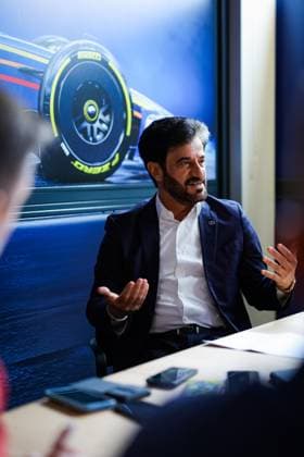 F1 - BRITISH GRAND PRIX 2025 BEN SULAYEM Mohammed (uae), President of the FIA, portrait during the Formula 1 Qatar Airways British Grand Prix 2025, 12th round of the 2025 FIA Formula One World Championship, WM, Weltmeisterschaft from July 4 to 6, 2025 on the Silverstone Circuit, in Silverstone, United Kingdom - SilverstoneUnited Kingdom  Copyright: xFLORENTxGOODENx