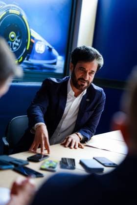F1 - BRITISH GRAND PRIX 2025 BEN SULAYEM Mohammed (uae), President of the FIA, portrait during the Formula 1 Qatar Airways British Grand Prix 2025, 12th round of the 2025 FIA Formula One World Championship, WM, Weltmeisterschaft from July 4 to 6, 2025 on the Silverstone Circuit, in Silverstone, United Kingdom - SilverstoneUnited Kingdom  Copyright: xFLORENTxGOODENx