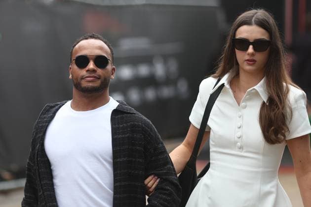 F1 British Grand Prix 2025 Nicholas Hamilton and Sophie Hamshere ahead of the Formula 1 British Grand Prix at Silverstone Circuit in Northampton, Great Britain on July 6, 2025. Northampton United Kingdom  Copyright: xJakubxPorzyckix originalFilename:porzycki-f1britis250706_npXrR.jpg