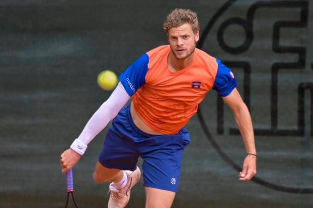 Yannick Hanfmann GER 06.07.2025 Tennis 1. Bundesliga Herren, TC Bredeney vs TC Großhesselohe, Tennis Club Bredeney, Essen,