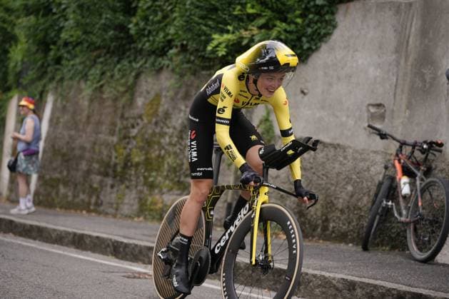 NOOIJEN Lieke during the 1st stage of the Giro d™Italia Women, Tudor ITT from Bergamo to Bergamo, Italy Sunday, July 06, 2025. - cycling .  Copyright: xMarcoxAlpozzi LaPressex