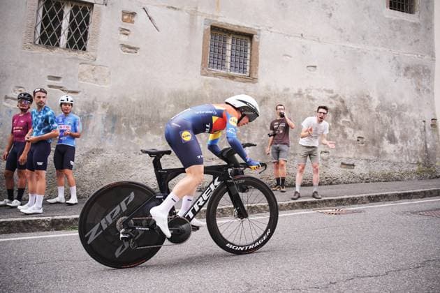 SPRATT Amanda during the 1st stage of the Giro d™Italia Women, Tudor ITT from Bergamo to Bergamo, Italy Sunday, July 06, 2025. - cycling .  Copyright: xMarcoxAlpozzi LaPressex