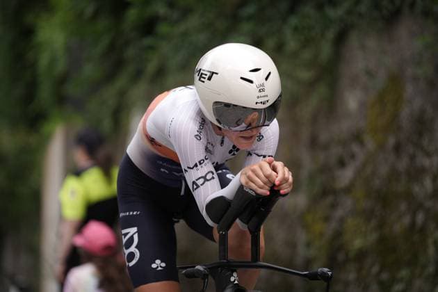 LONGO BORGHINI Elisa during the 1st stage of the Giro d™Italia Women, Tudor ITT from Bergamo to Bergamo, Italy Sunday, July 06, 2025. - cycling .  Copyright: xMarcoxAlpozzi LaPressex