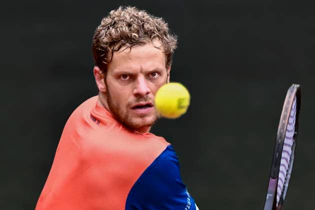 Yannick Hanfmann GER 06.07.2025 Tennis 1. Bundesliga Herren, TC Bredeney vs TC Großhesselohe, Tennis Club Bredeney, Essen,