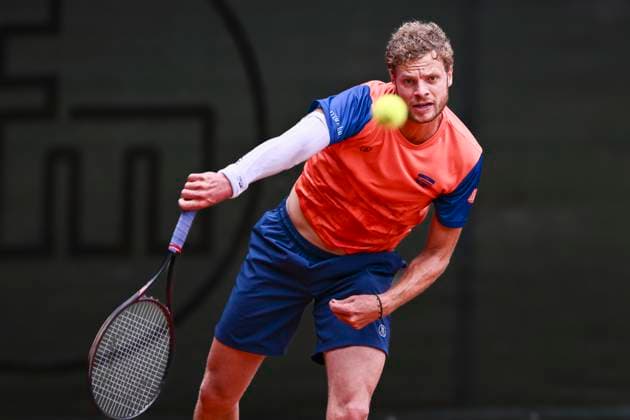 Yannick Hanfmann GER 06.07.2025 Tennis 1. Bundesliga Herren, TC Bredeney vs TC Großhesselohe, Tennis Club Bredeney, Essen,