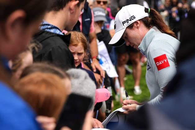 KPMG Women s Irish Open 2025, Carton House, Maynooth 6 7 2025 Leona¯Maguire Leona¯Maguire 6 7 2025  Copyright: x INPHO LaszloxGeczox LG1_4000