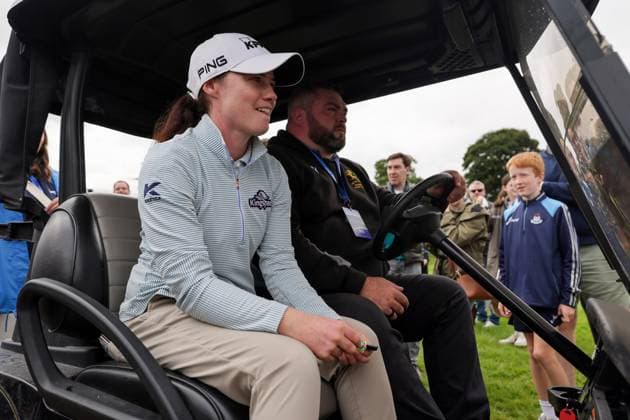 KPMG Women s Irish Open 2025, Carton House, Maynooth 6 7 2025 Leona¯Maguire Leona¯Maguire 6 7 2025  Copyright: x INPHO LaszloxGeczox LG1_4086