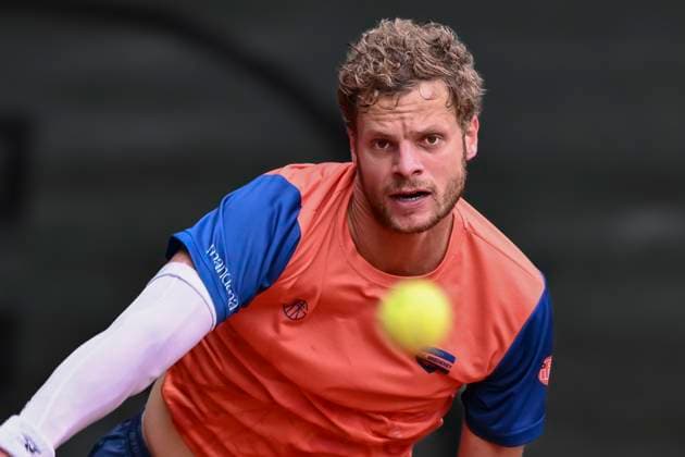 Yannick Hanfmann GER 06.07.2025 Tennis 1. Bundesliga Herren, TC Bredeney vs TC Großhesselohe, Tennis Club Bredeney, Essen,