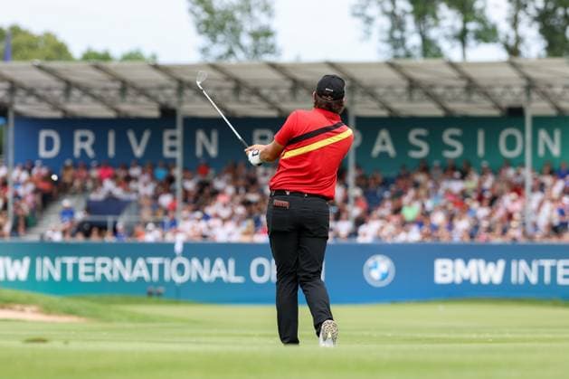 Amateur Tim Wiedemeyer (GER) auf dem Fairway, 36. BMW International Open 2025, Golf, DP World Tour, Herren, Finale, 06.07.2025 Eichenried Bayern Deutschland