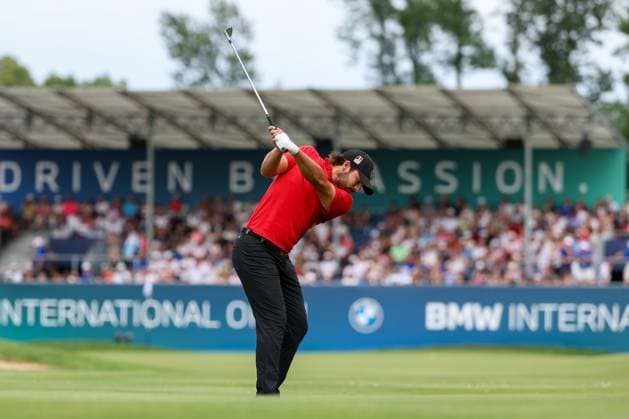 Amateur Tim Wiedemeyer (GER) auf dem Fairway, 36. BMW International Open 2025, Golf, DP World Tour, Herren, Finale, 06.07.2025 Eichenried Bayern Deutschland