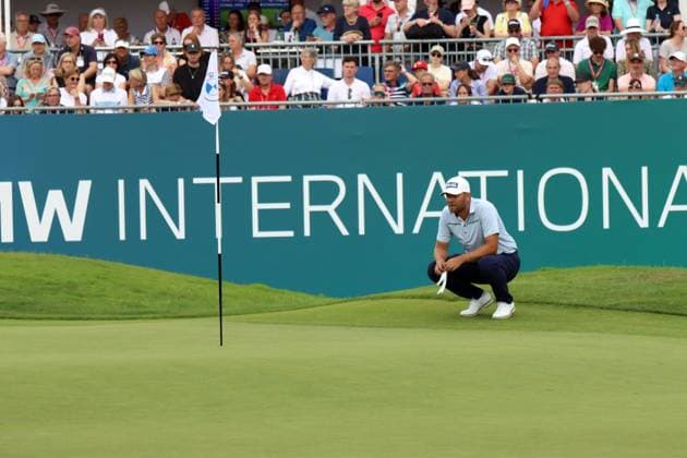 BMW International Open, Eichenried, 06.07.2025 Golf, BMW International Open, Eichenried, 06.07.2025, Tag 4 Bild: Daniel, Brown (ENG) vor Putt Copyright: xBEAUTIFULxSPORTS NilsxKoepkex