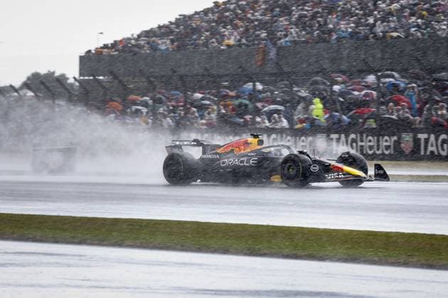 SILVERSTONE - Max Verstappen (Red Bull Racing) on the Silverstone circuit during the Great Britain Grand Prix. ANP SEM VAN DER WAL xVIxANPxSportx xxANPxIVx 531033333 originalFilename: 531033333.jpg