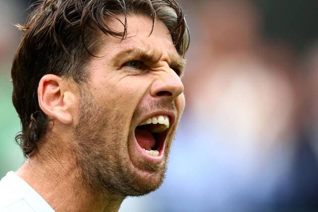 Cameron Norrie celebrates during his fourth round match Wimbledon Tennis Championships, Day 7, The All England Lawn Tennis and Croquet Club, London, UK - 06 Jul 2025London The All England Lawn Tennis and United Kingdom  Copyright: xJamesxMarsh Shutterstockx 15387062db