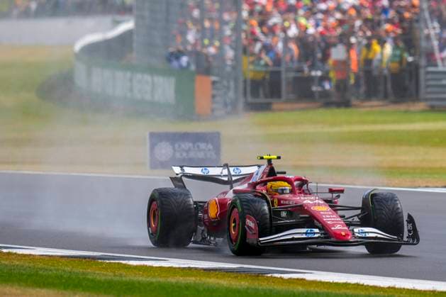 FORMULA 1 BRITISH GRAND PRIX 2025 Lewis Hamilton 44 (GBR), Scuderia Ferrari SF-25 during the FORMULA 1 QATAR AIRWAYS BRITISH GRAND PRIX 2025 at the Silverstone Circuit, Silverstone, England, United Kingdom on 6 July 2025 Credit: Robbie Hoad Every Second Media Editorial use only. All images are copyright Every Second Media Limited. No images may be reproduced without prior permission. Copyright: xIMAGO EveryxSecondxMediax ESM-1520-0034 RobbiexHoadx xEveryxSecondxMediax