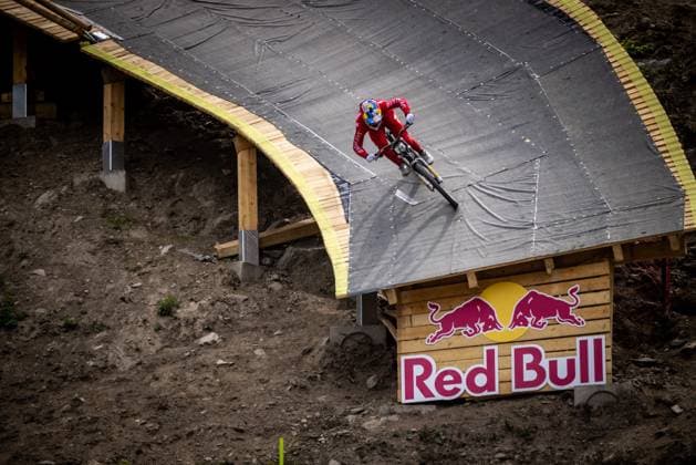 Whoop Downhill Worldcup La Thuile BRUNI Loic SPECIALIZED GRAVITYat Whoop Downhill Worldcup La Thuile, 06.07.2025,in La Thuile,ITA Foto: Sebastian Sternemann