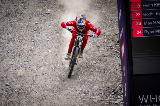 Whoop Downhill Worldcup La Thuile BRUNI Loic SPECIALIZED GRAVITYat Whoop Downhill Worldcup La Thuile, 06.07.2025,in La Thuile,ITA Foto: Sebastian Sternemann