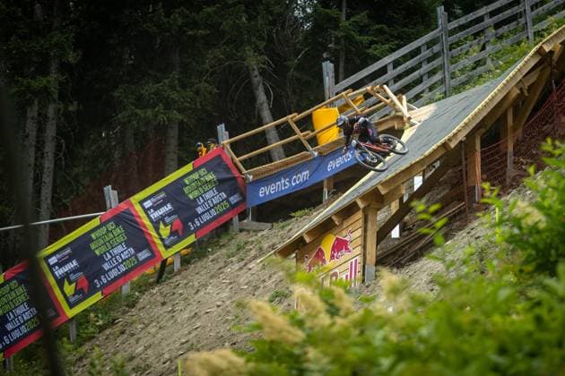 Whoop Downhill Worldcup La Thuile INTROZZI Stefanoat Whoop Downhill Worldcup La Thuile, 06.07.2025,in La Thuile,ITA Foto: Sebastian Sternemann