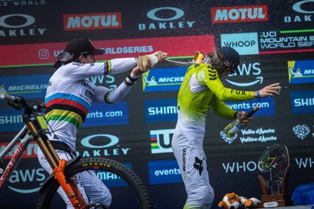 Whoop Downhill Worldcup La Thuile GOLDSTONE Jackson * SANTA CRUZ SYNDICATEat Whoop Downhill Worldcup La Thuile, 06.07.2025,in La Thuile,ITA Foto: Sebastian Sternemann