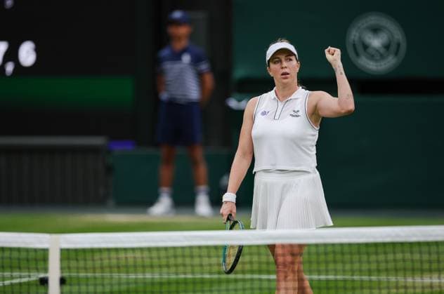 Sonay Kartal v Anastasia Pavlyuchenkova Wimbledon Championships 2025 Day 7, Ladies’ Singles - Round of 16 Centre Court Sonay Kartal v Anastasia Pavlyuchenkova Anastasia Pavlyuchenkova wins in straight sets. 06.07.2025  Copyright: xBradleyxOrmesher ThexTimesx NINTCHDBPICT001008019844