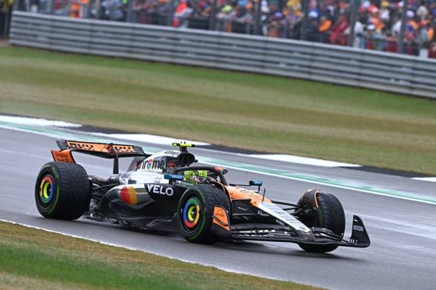 F1 Grand Prix of Great Britain Lando Norris of Great Britain and McLaren participates in the Formula 1 Qatar Airways Grand Prix of Great Britain at the Silverstone Circuit in Towcester, England, on July 6, 2024. United Kingdom  Copyright: xMIxNewsx originalFilename:fletcher-f1grandp250706_npvmG.jpg