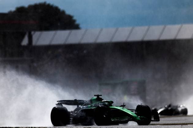 06.07.2025, Silverstone Circuit, Silverstone, FORMULA 1 QATAR AIRWAYS BRITISH GRAND PRIX 2025 , im Bild Sensationeller 3. Platz und damit das erste Podium im 239. Rennen für Nico Hülkenberg (DEU), Stake F1 Team Kick Sauber. (Photo by Martin Trenkler Hasan Bratic DeFodi Images)