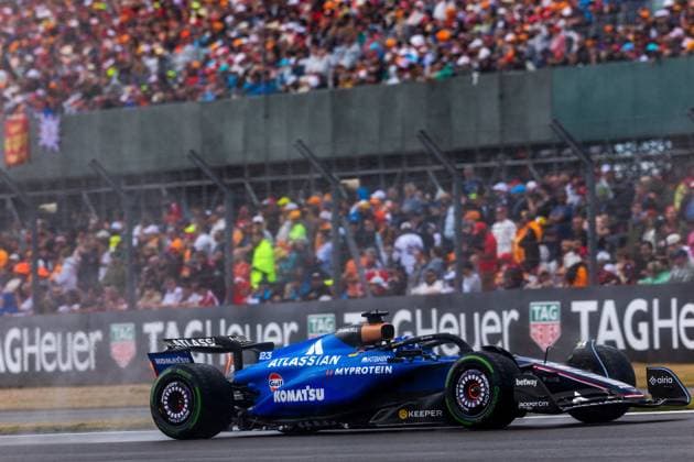 06.07.2025, Silverstone Circuit, Silverstone, FORMULA 1 QATAR AIRWAYS BRITISH GRAND PRIX 2025 , im Bild Alexander Albon (GBR), Atlassian Williams Racing (Photo by Martin Trenkler Hasan Bratic DeFodi Images)