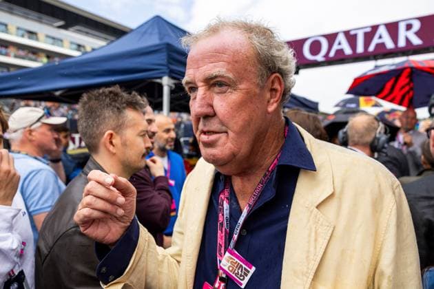 06.07.2025, Silverstone Circuit, Silverstone, FORMULA 1 QATAR AIRWAYS BRITISH GRAND PRIX 2025 , im Bild Moderator Jeremy Clarkson (Photo by Martin Trenkler Hasan Bratic DeFodi Images)